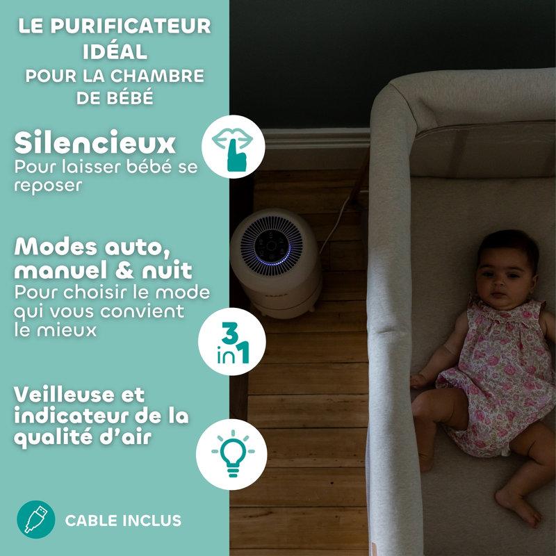 Purificateur d'air Zen Clear Argile  BEABA détails 3