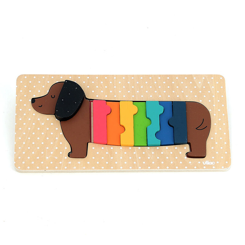 Puzzle / encastrement en volume chien Andy Westface VILAC Produit face2