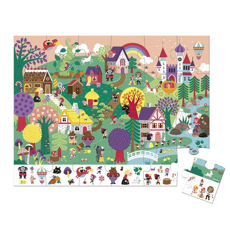 Puzzle d'observation Les Contes 24 pcs JANOD puzzle