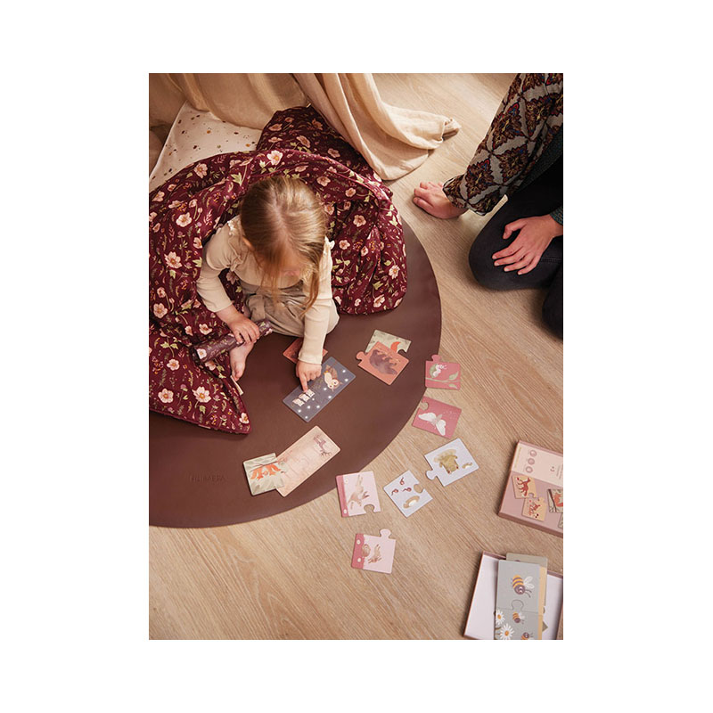 Puzzle pour parents et bébés Animaux nordiques Filibabba ambiance