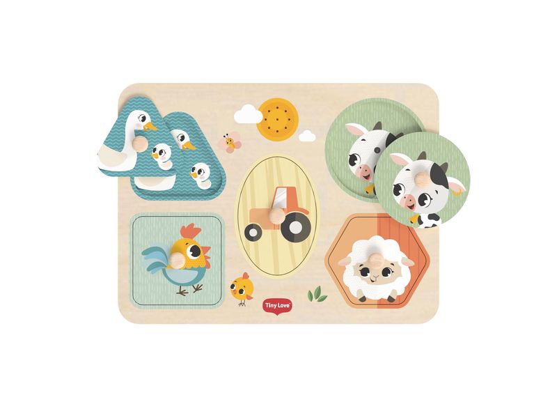 Puzzle sonore en bois Farmers Tiny Love produit