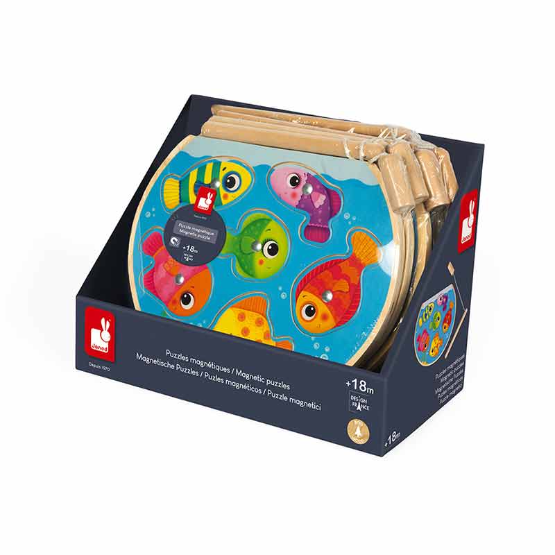 Puzzle Speedy Fish Janod Boîte