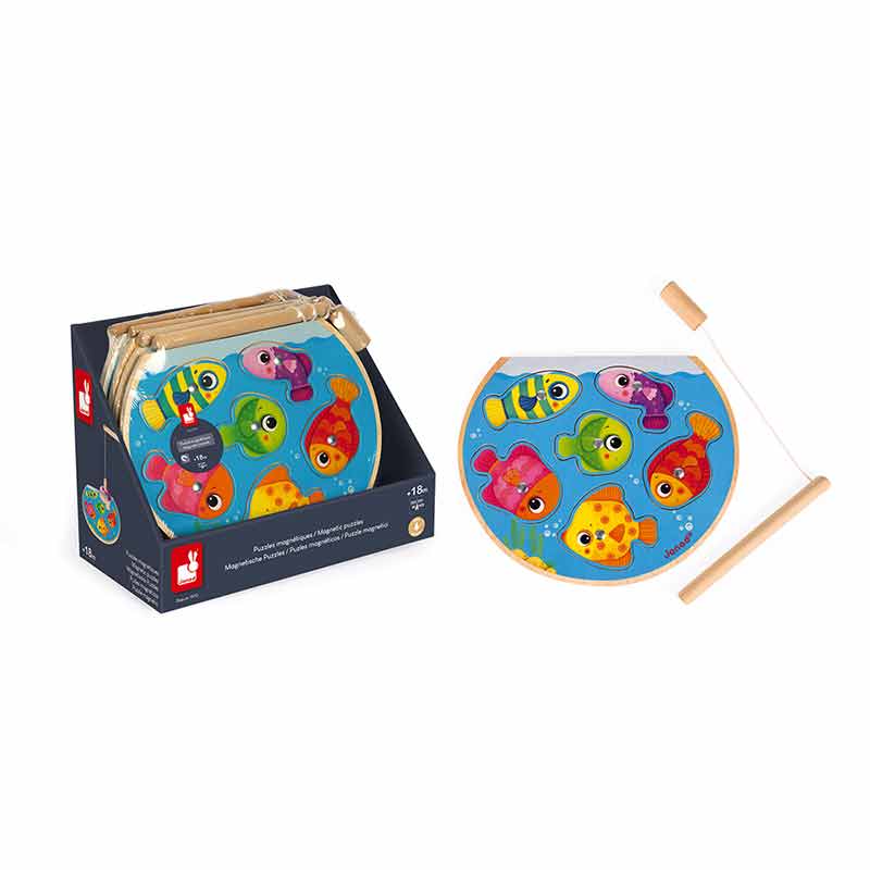 Puzzle Speedy Fish Janod Packaging