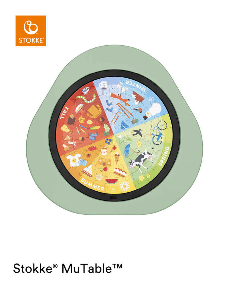 Puzzle pour table d'activité MuTable™ V2 Four Seasons Stokke produit face