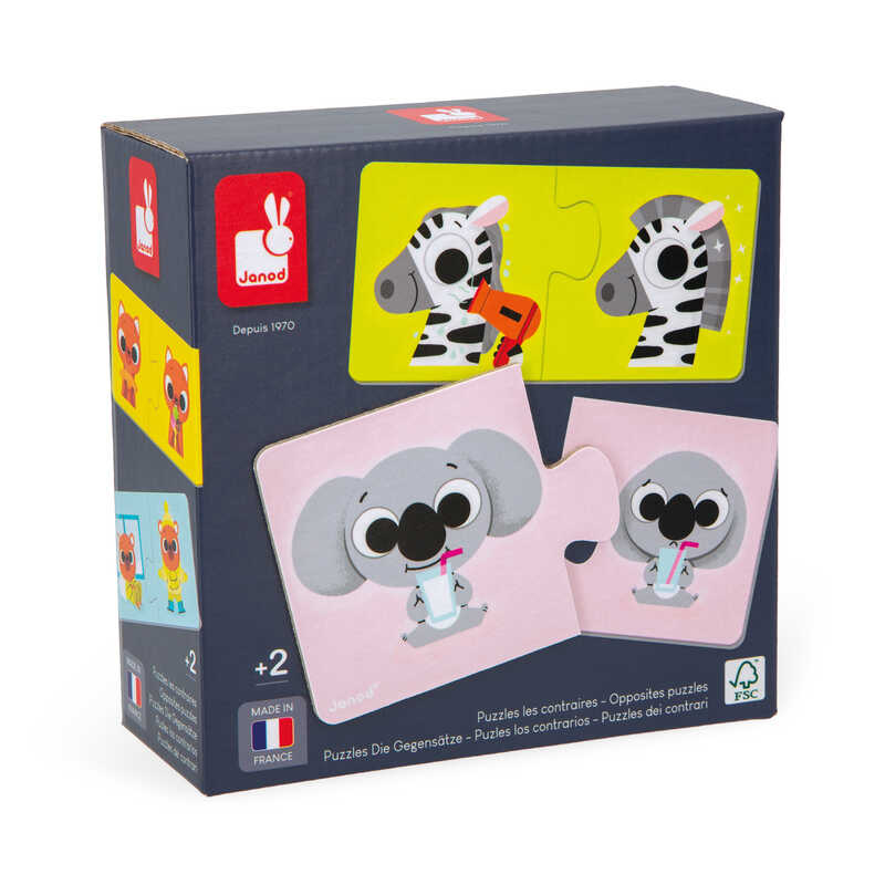 Puzzle Les Contraires Janod package