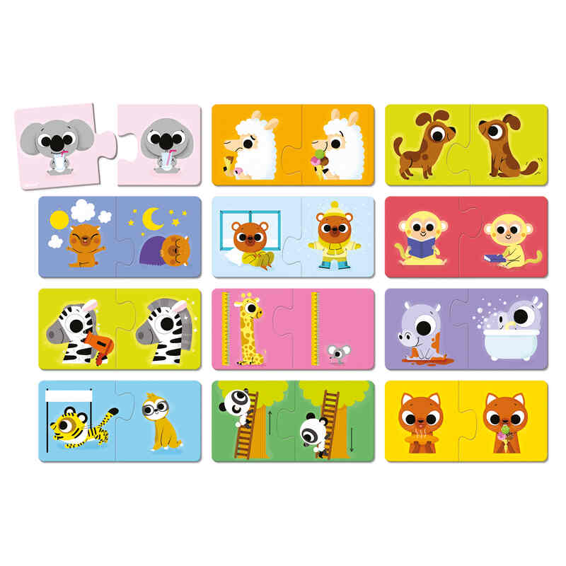 Puzzle Les Contraires Janod puzzle
