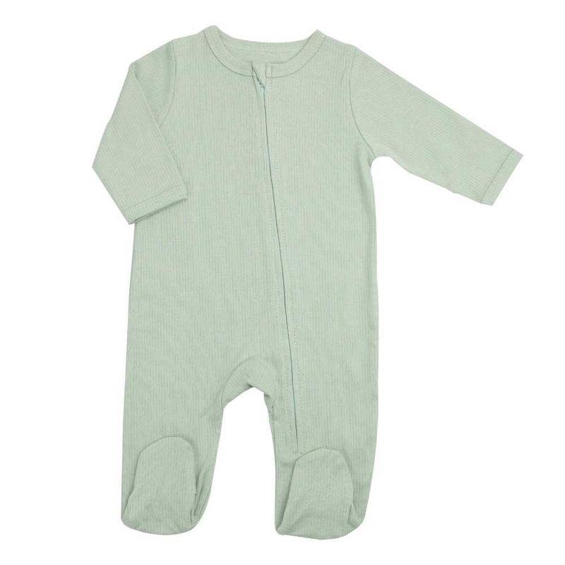 Pyjama en Coton Zip Sauge 6 mois TROIS KILOS SEPT produit