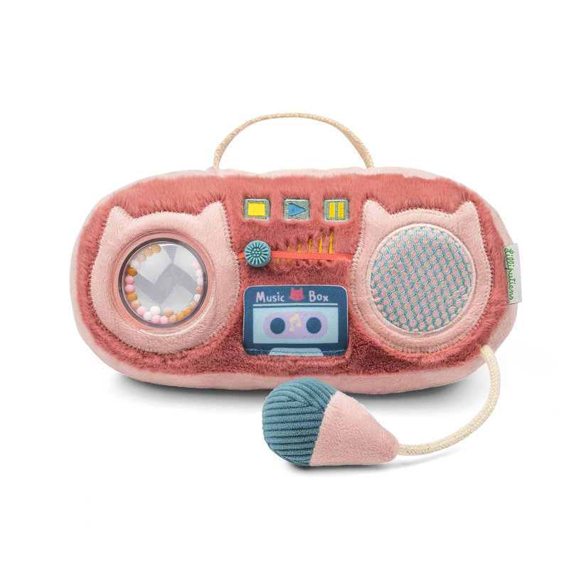 Radio en peluche sonore Jeanne Lilliputiens produit 1