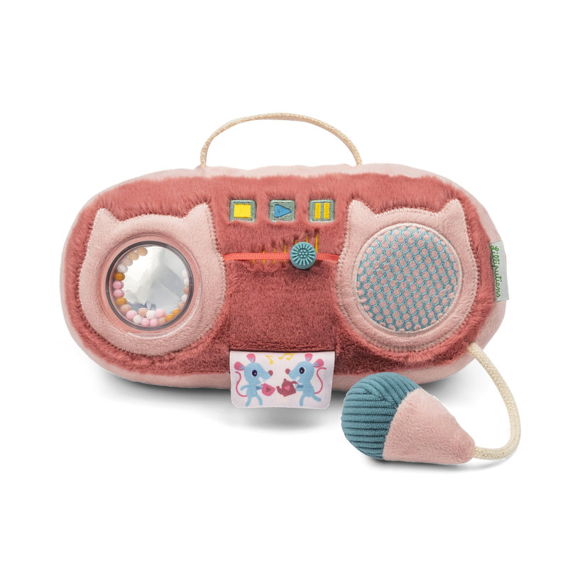 Radio en peluche sonore Jeanne Lilliputiens produit 2
