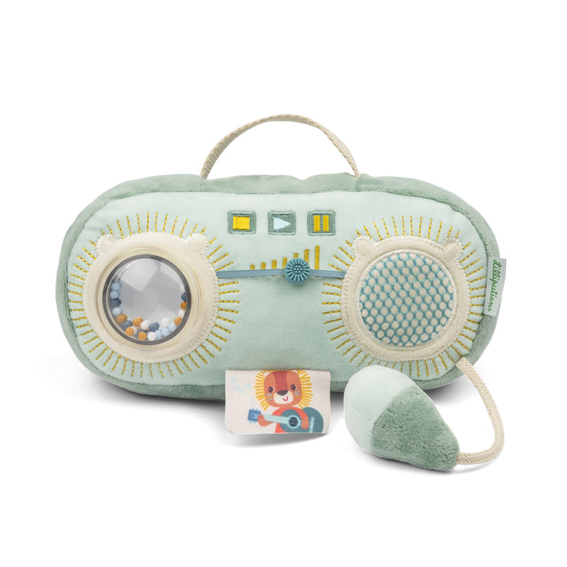 Radio en peluche sonore Joe Lilliputiens produit 1