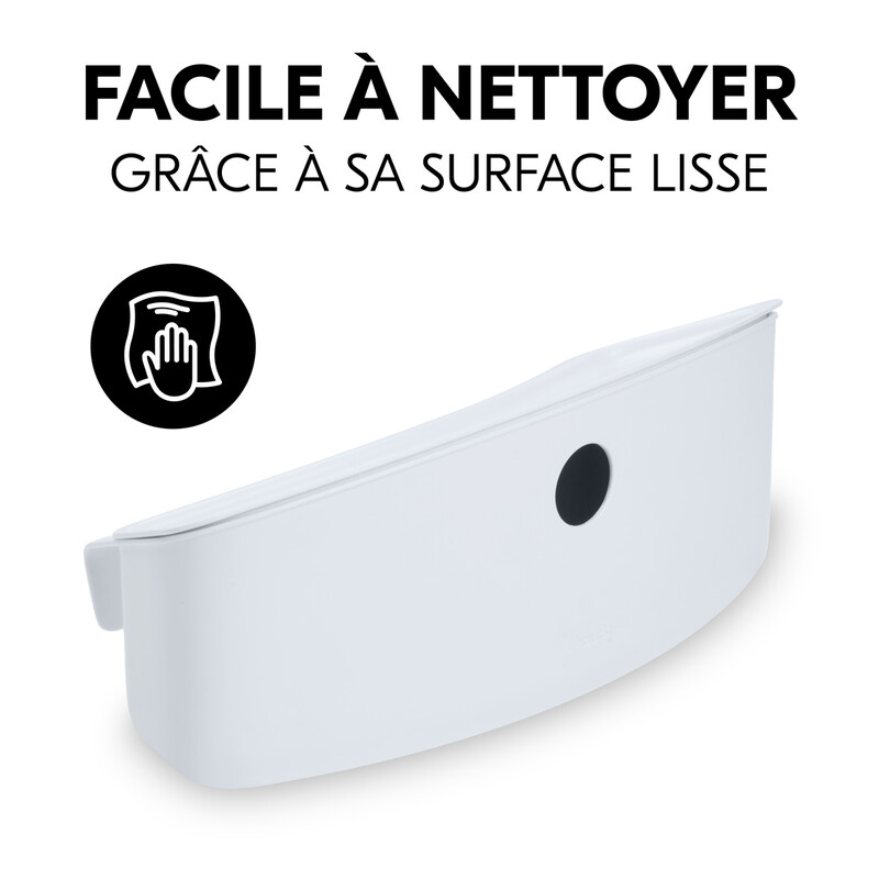 Rangement supplémentaire Highchair Box S White Hauck entretien