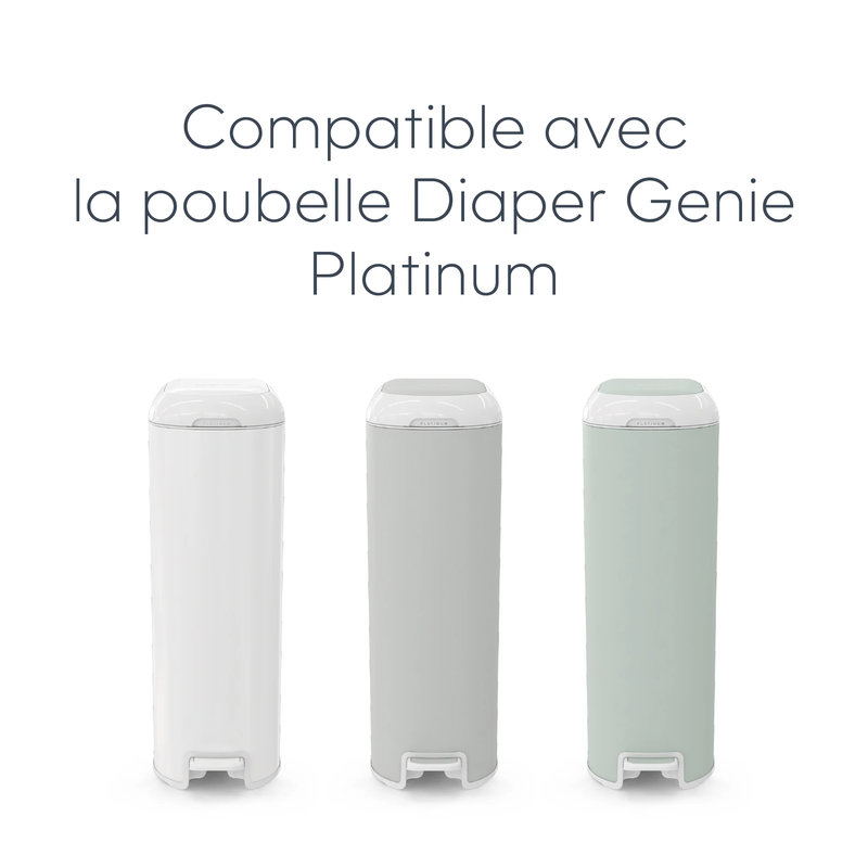 Recharge Easy roll 18 sacs pour poubelle Diaper Genie Platinum Diaper Genie compatibilité
