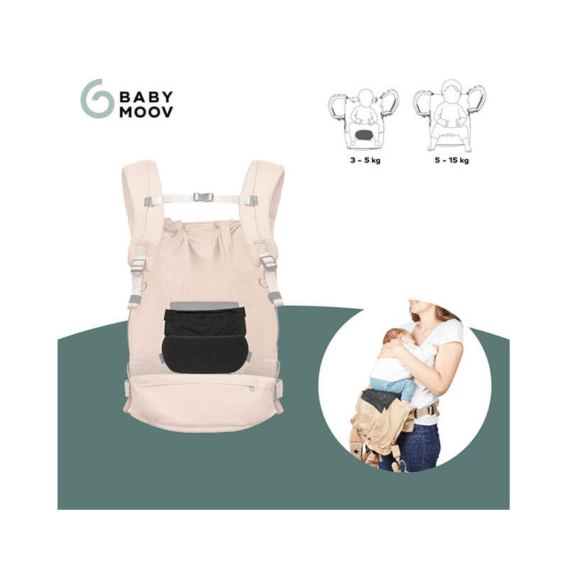 Porte-bébé physiologique, Dès la naissance - Moov & Boost