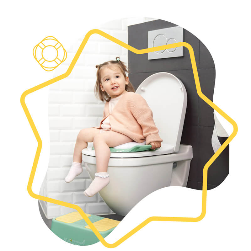 Réducteur toilette enfant - Siège WC antidérapant adaptateur cuvette bébé