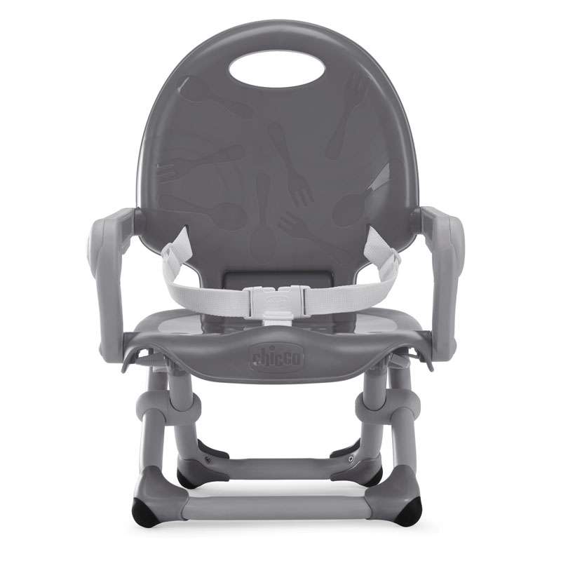 Réhausseur Pocket Snack Dark Grey chaise haute Chicco - Bambinou