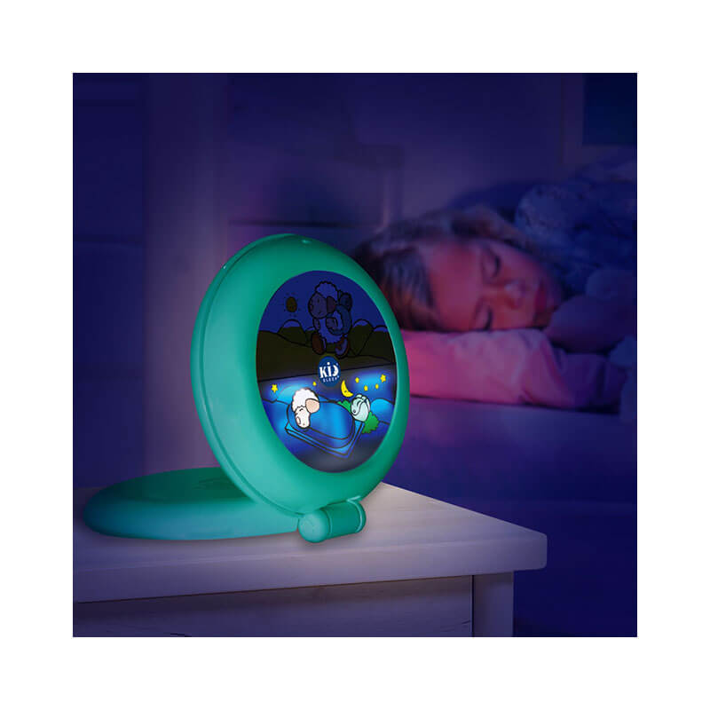 Réveil éducatif veilleuse de voyage Kid'Sleep Globetrotter Pabobo nuit