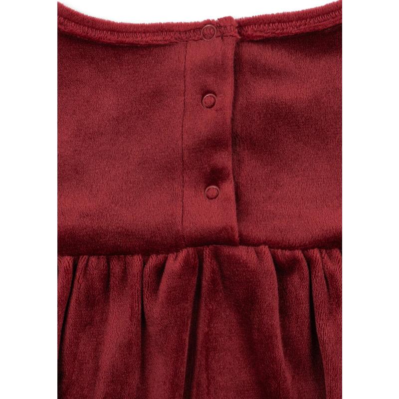 Robe Barboteuse Jingle Dahlia Rouge KONGES SLOJD zoom 1