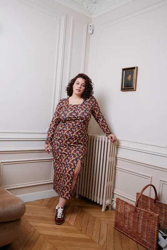 Robe d'allaitement Flow'her Tajine Banane lifestyle 5