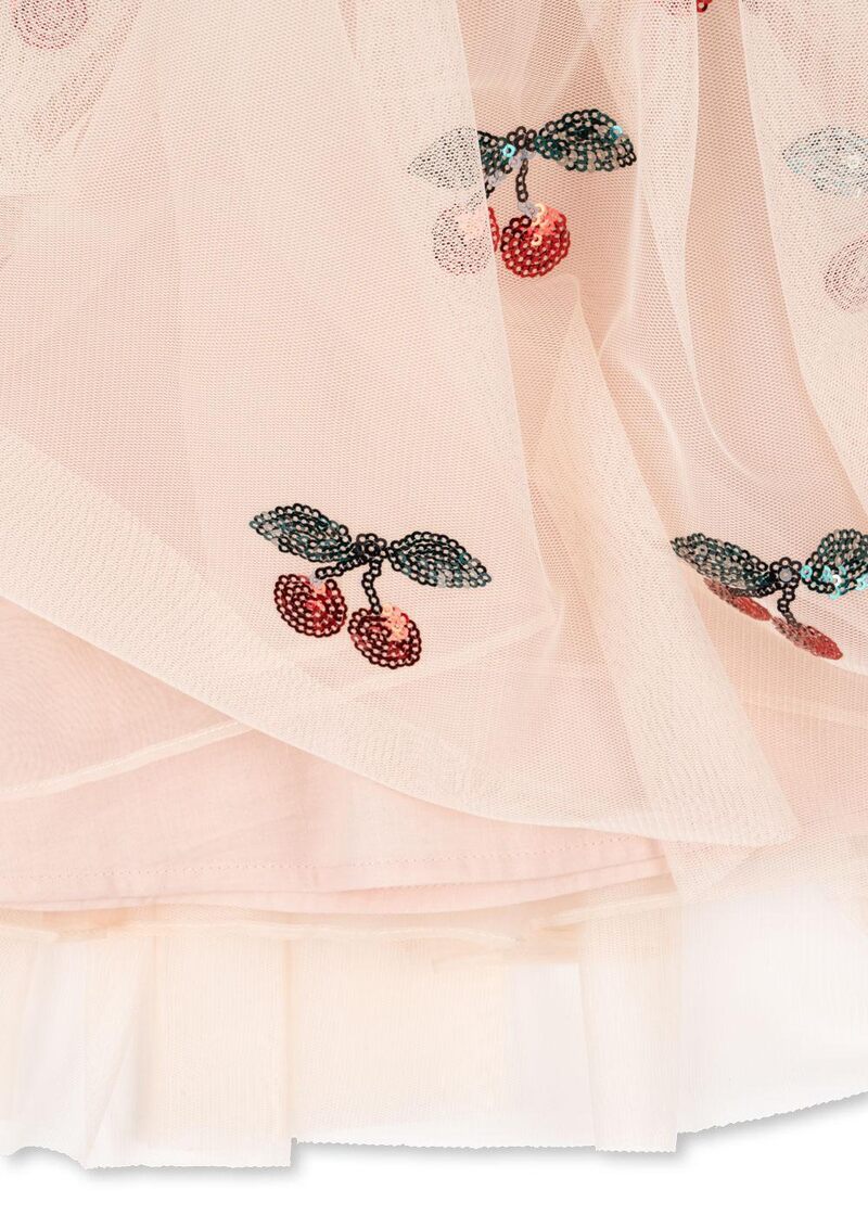 Robe de princesse Yvonne Cerises en sequin Konges Slojd bas