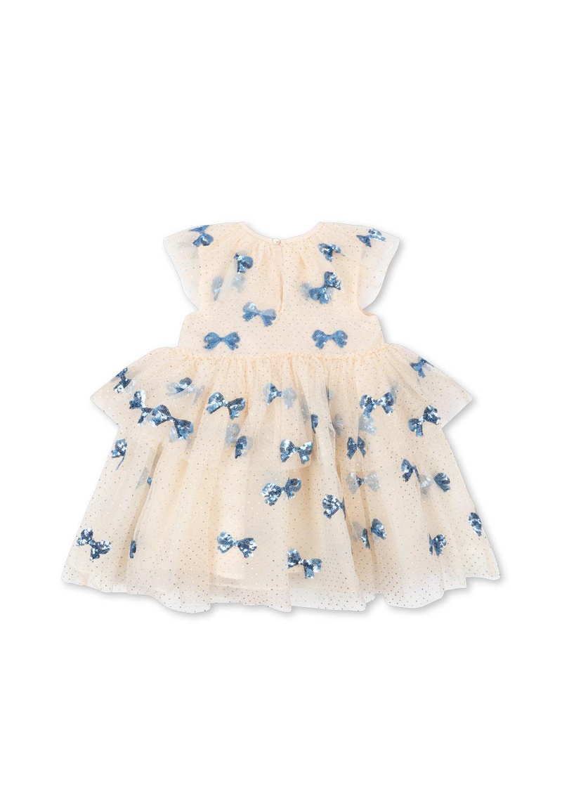 Robe de princesse Yvonne Noeud Bleu Konges Slojd dos