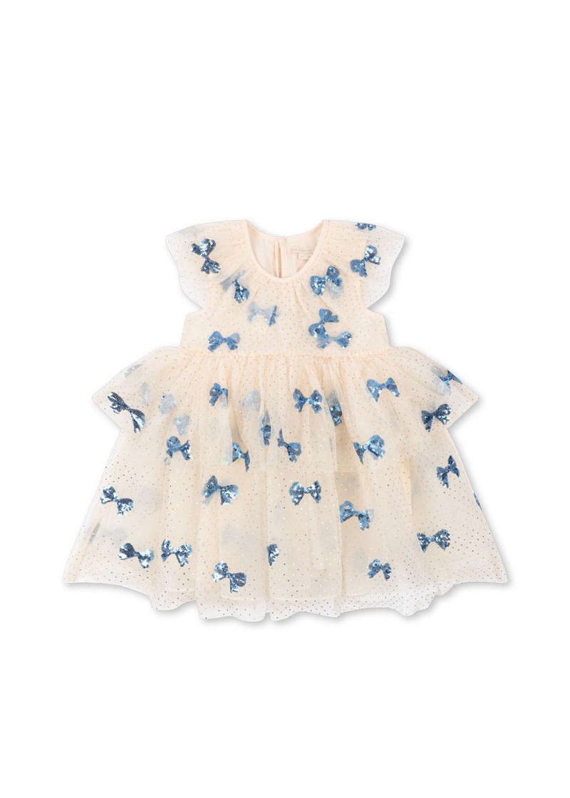 Robe de princesse Yvonne Noeud Bleu Konges Slojd devant