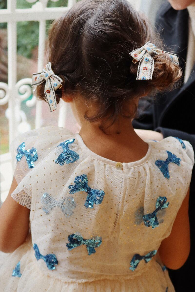 Robe de princesse Yvonne Noeud Bleu Konges Slojd lifestyle 1