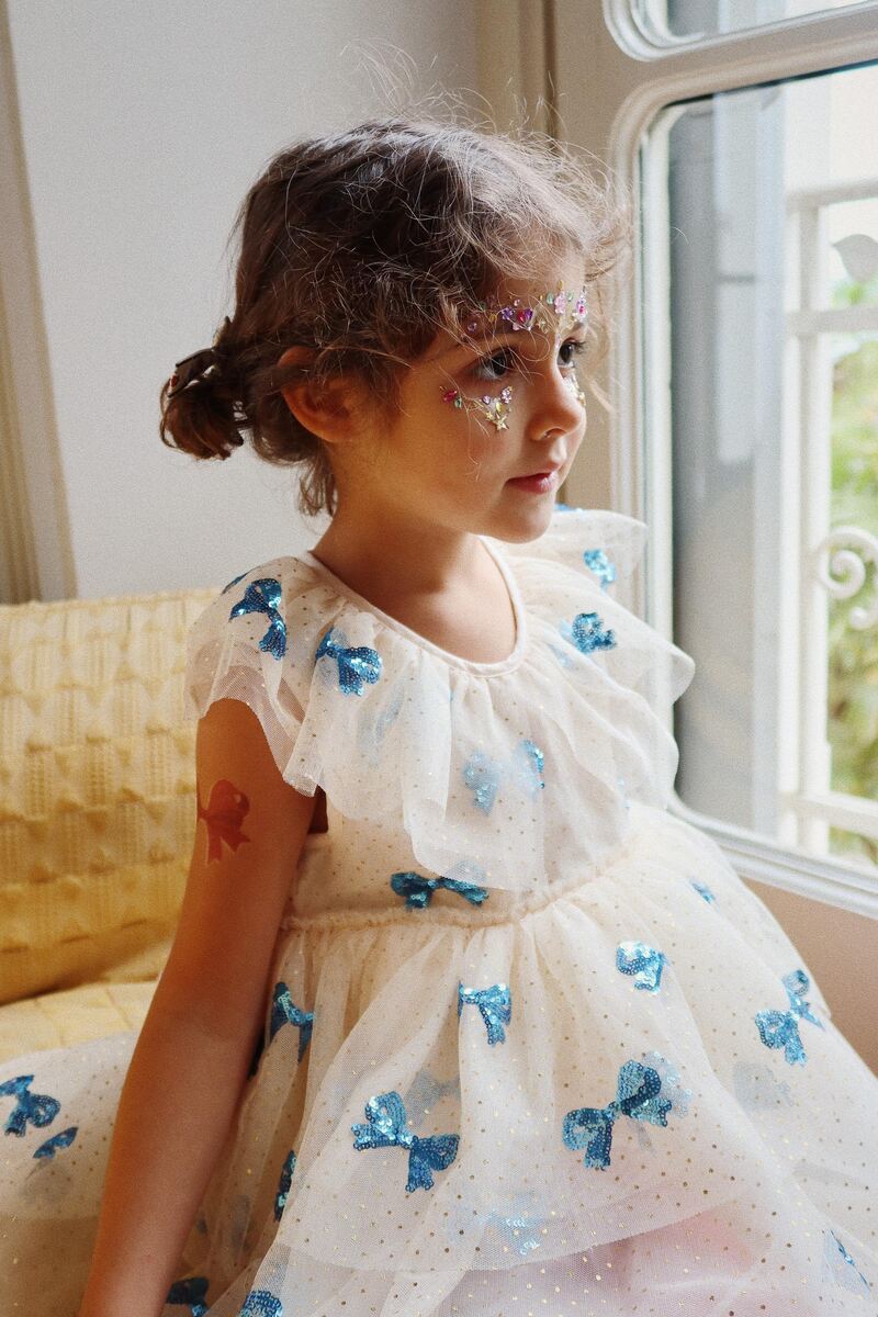 Robe de princesse Yvonne Noeud Bleu Konges Slojd lifestyle 3