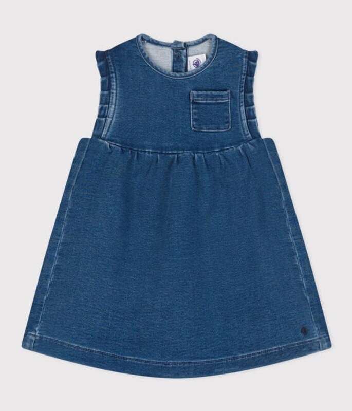 Robe en denim écoresponsable Petit Bateau