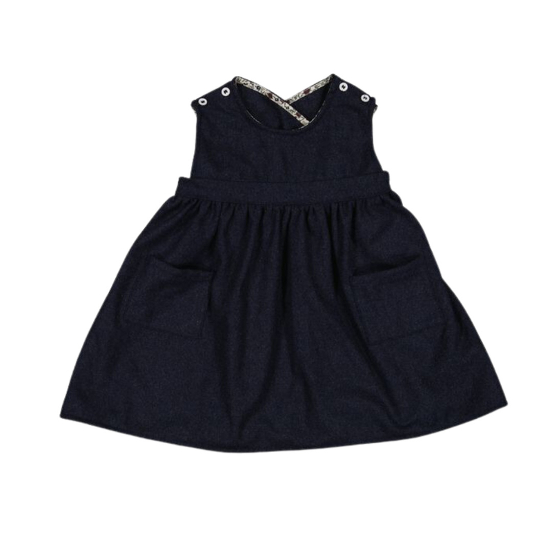 Robe Lutece Bleu Loir Paris derriere