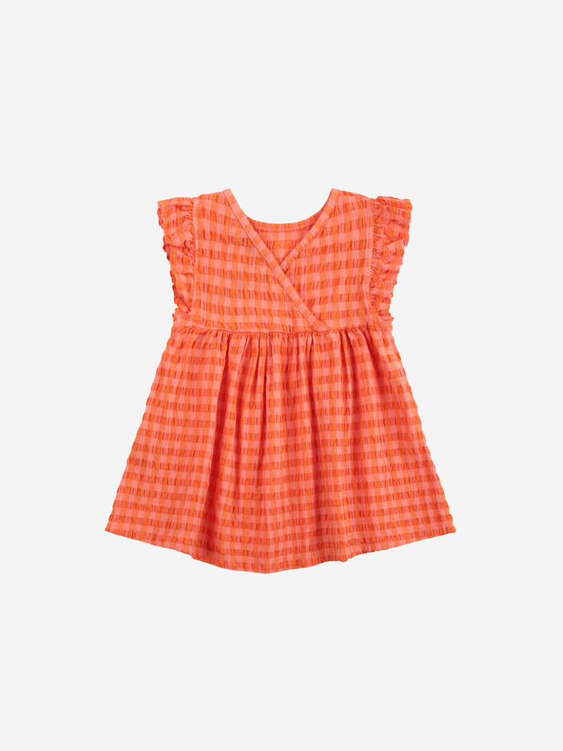 Robe Vichy gauffrée Bobo Choses dos