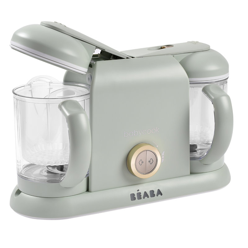 Robot culinaire Babycook Duo Vert de Gris Beaba lateral