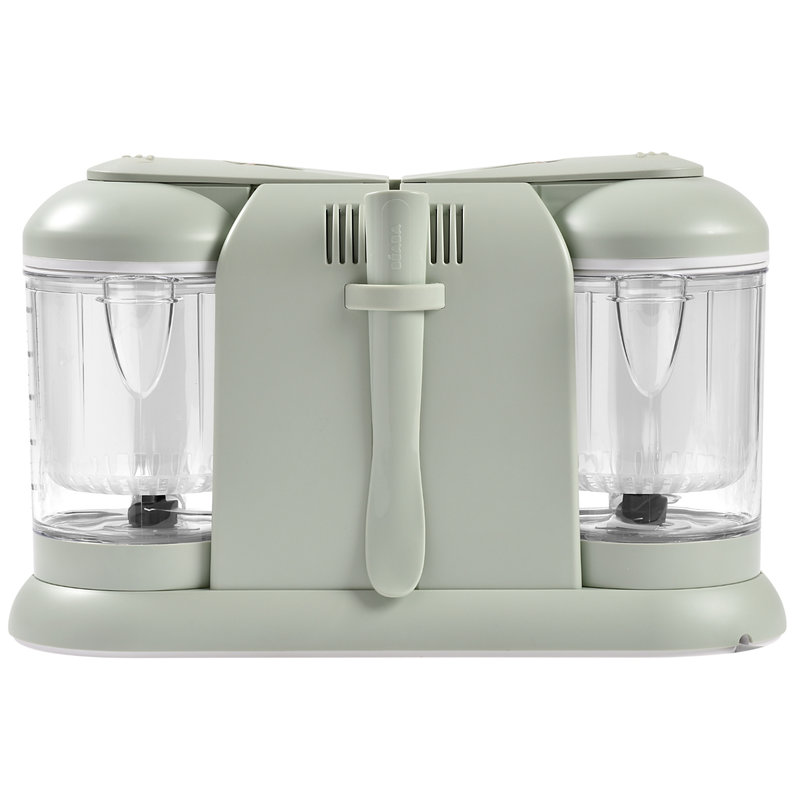 Robot culinaire Babycook Duo Vert de Gris Beaba derrière