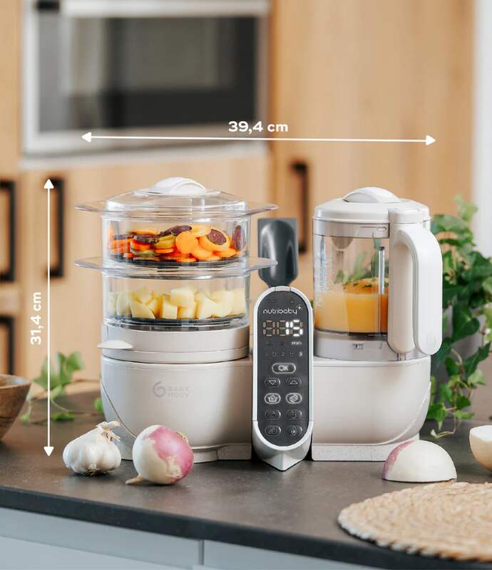 Robot culinaire multifonction Nutribaby + Babymoov dimensions