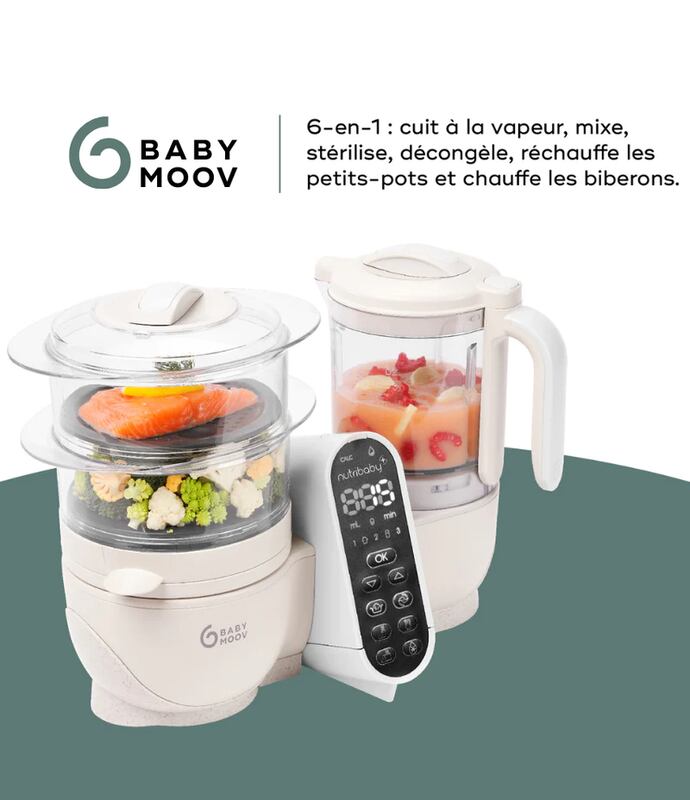 Robot culinaire multifonction Nutribaby + Babymoov infos