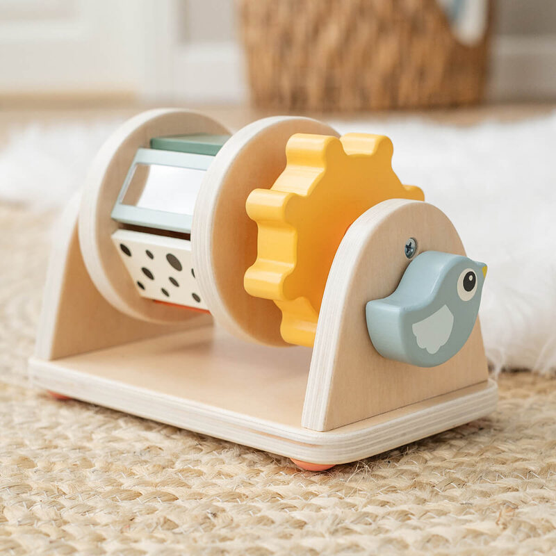 Rouleau multi sensoriel d'activité Birdee Multicolore DONE BY DEER lifestyle