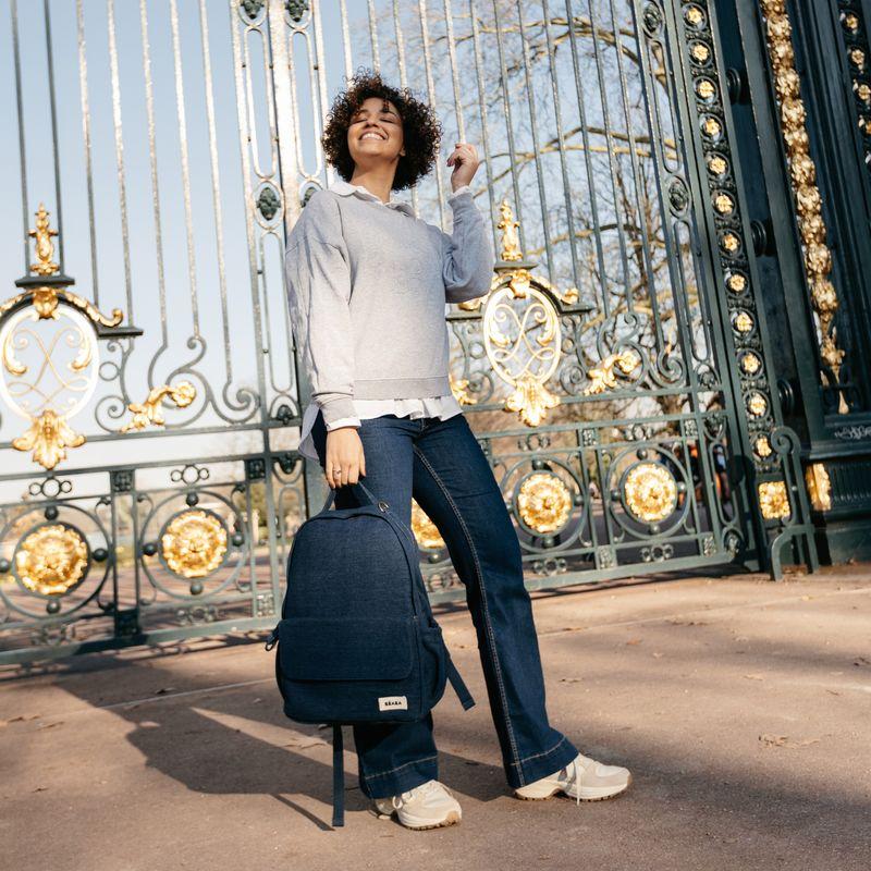 Sac à dos à langer Tokyo Denim BEABA lifestyle 1