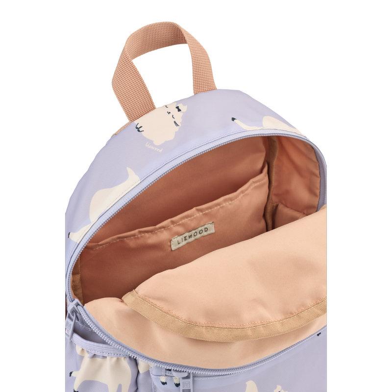 Sac à dos Andreas Cat / Warm Lilac LIEWOOD intérieur