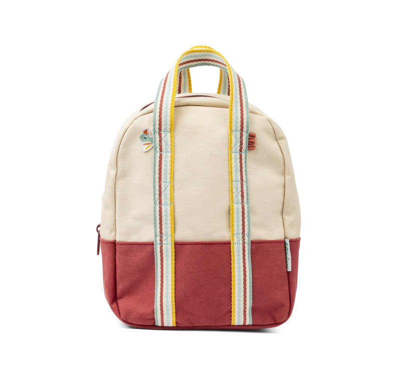 Sac à dos enfant Ambre Beige Lilliputiens face