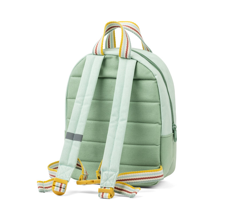 Sac à dos enfant Pomme Vert Lilliputiens arrière