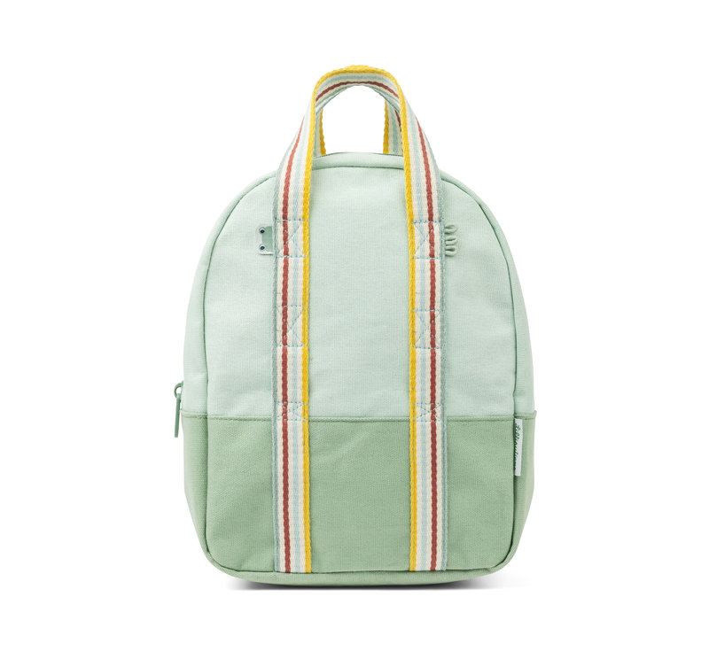 Sac à dos enfant Pomme Vert Lilliputiens face