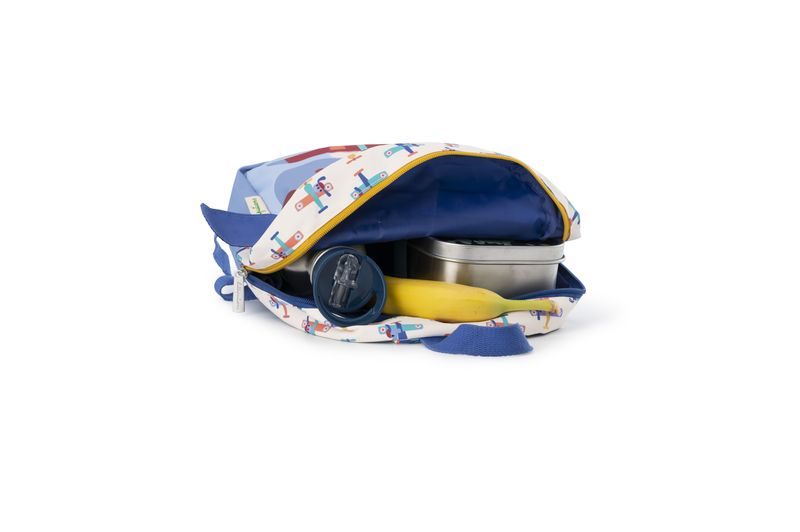 Sac à dos Jules le chien Lilliputiens ouvert
