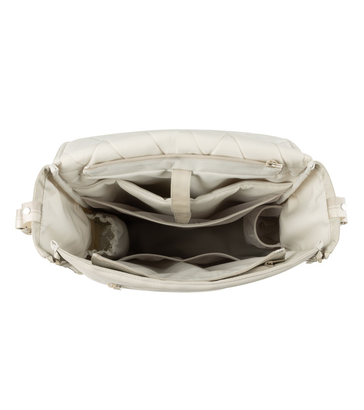 Sac à dos à langer Timeless Sand Maxi Cosi  pochette ouverte 