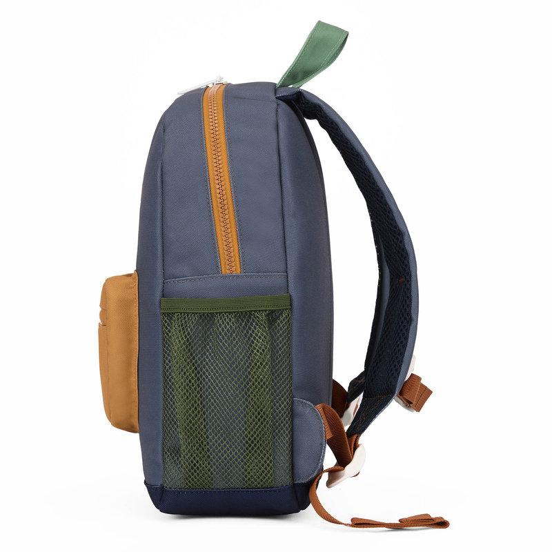 Sac à dos Minimaliste Mini Marine 2-5 ans HELLO HOSSY côté