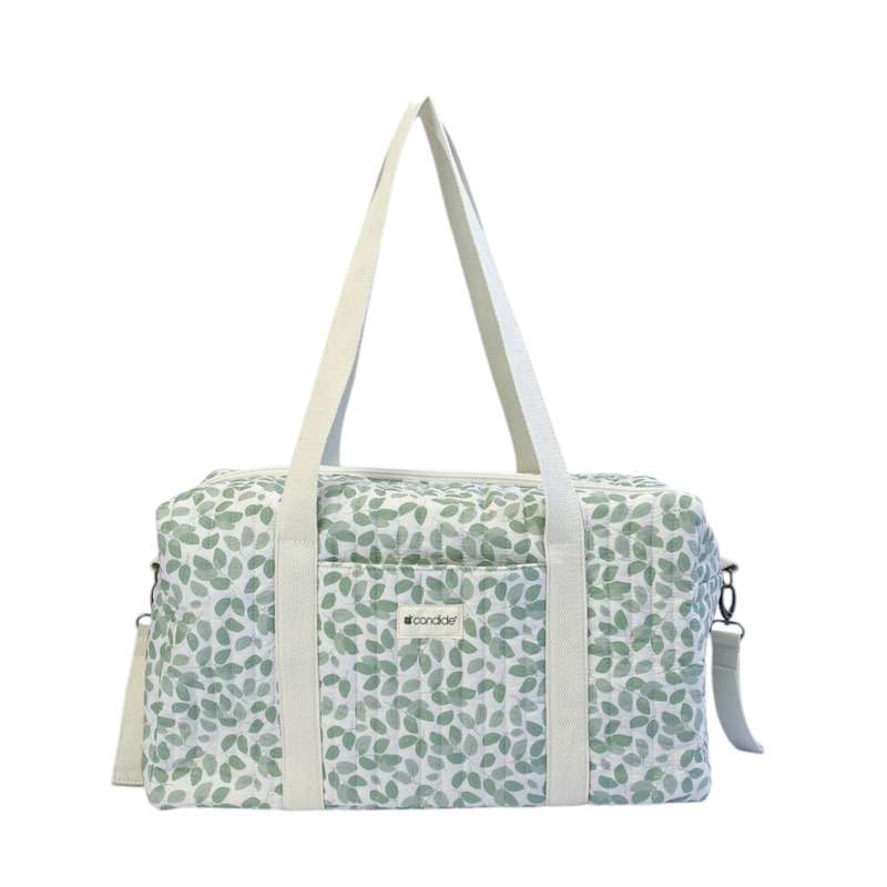 Sac à langer Feuilles Candide face anse