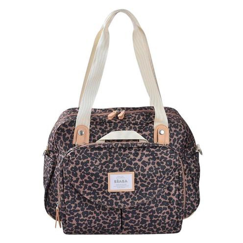 Sac à langer Genève II Léopard Beaba face