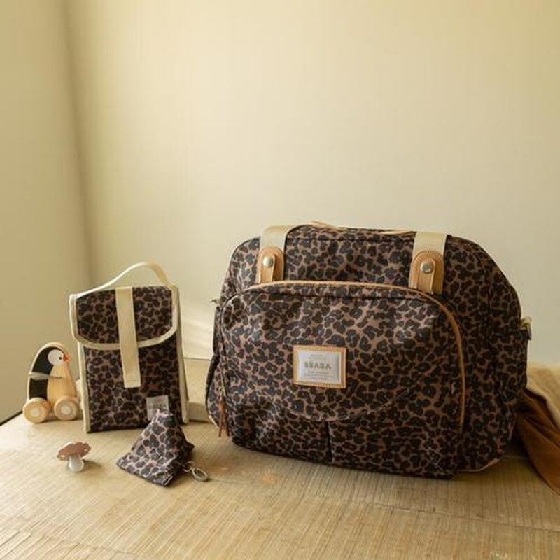 Sac à langer Genève II Léopard Beaba lifestyle 2