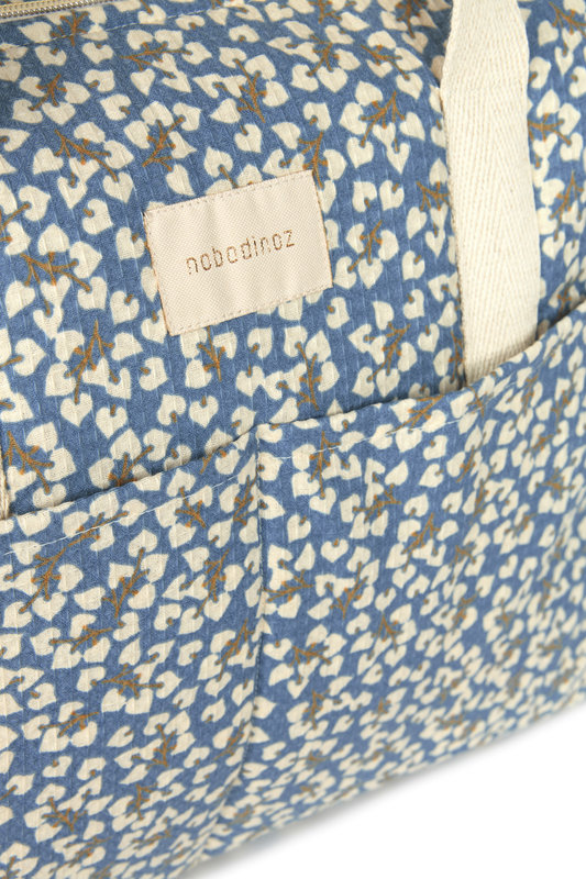 Sac à langer imperméable Gala Opera Blue yumiko Nobodinoz zoom devant 