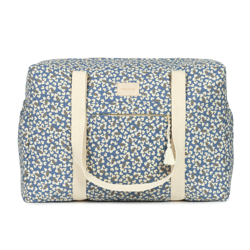 Sac à langer imperméable Opera Blue yumiko Nobodinoz face