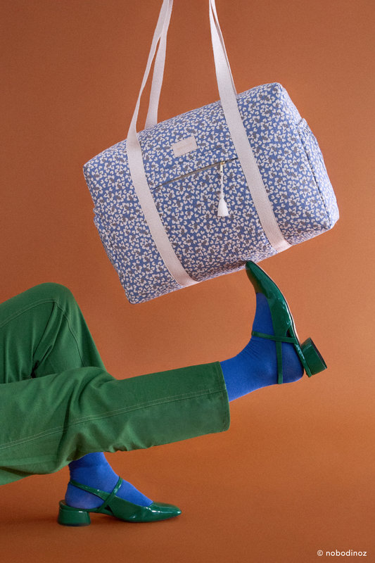 Sac à langer imperméable Opera Blue yumiko Nobodinoz lifestyle
