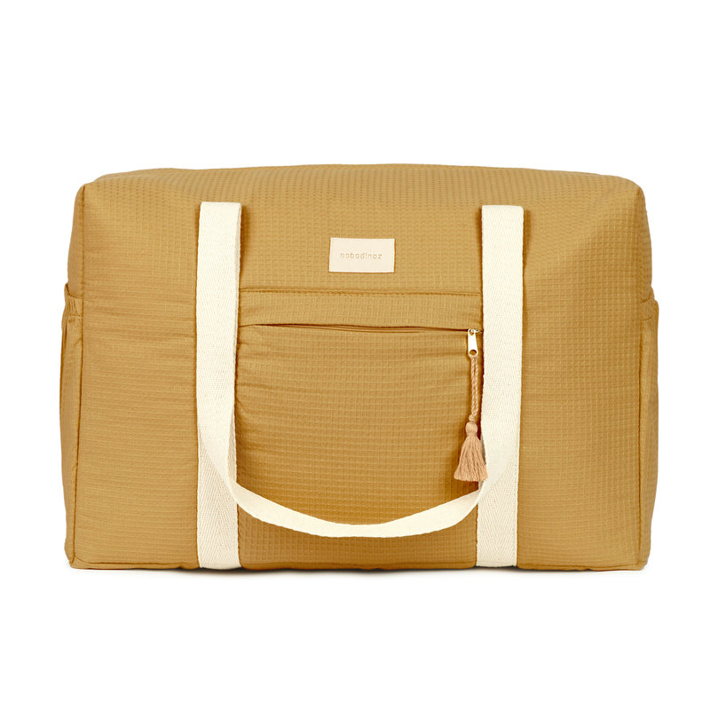 Sac à langer imperméable Opera Camel Nobodinoz face